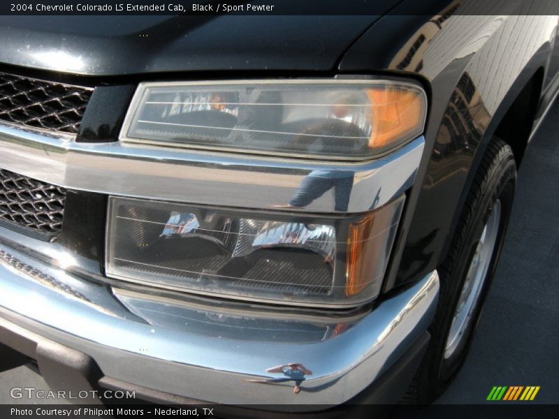 Black / Sport Pewter 2004 Chevrolet Colorado LS Extended Cab