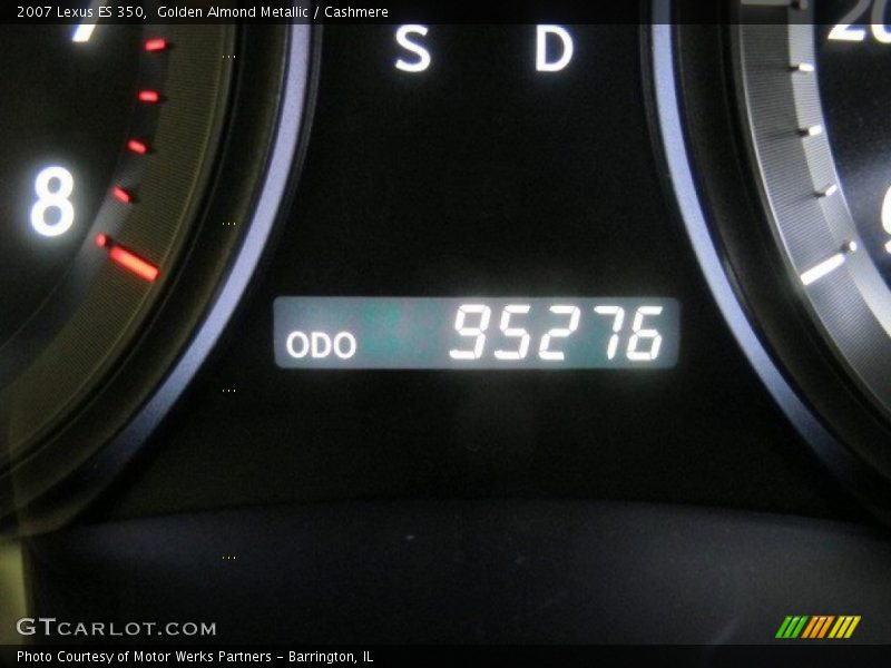 Golden Almond Metallic / Cashmere 2007 Lexus ES 350