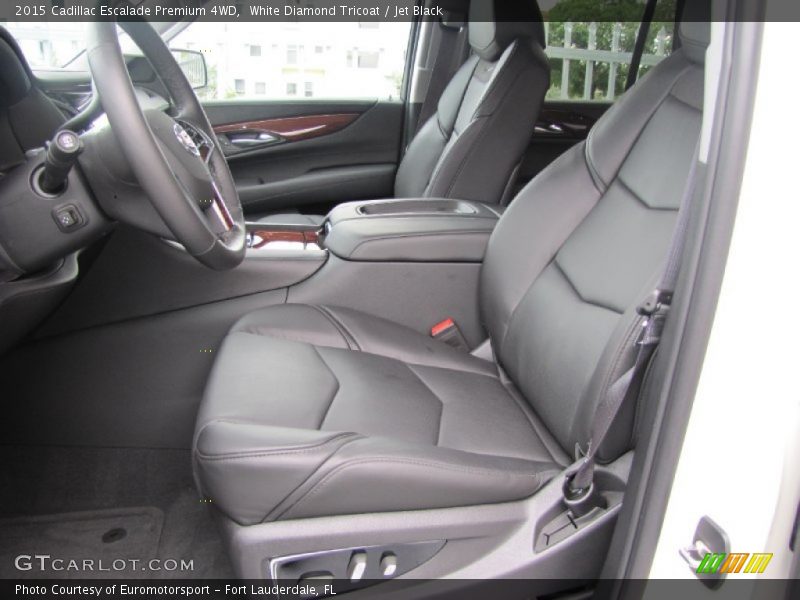 Front Seat of 2015 Escalade Premium 4WD