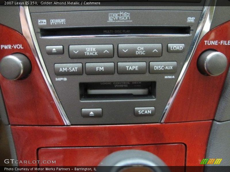 Golden Almond Metallic / Cashmere 2007 Lexus ES 350