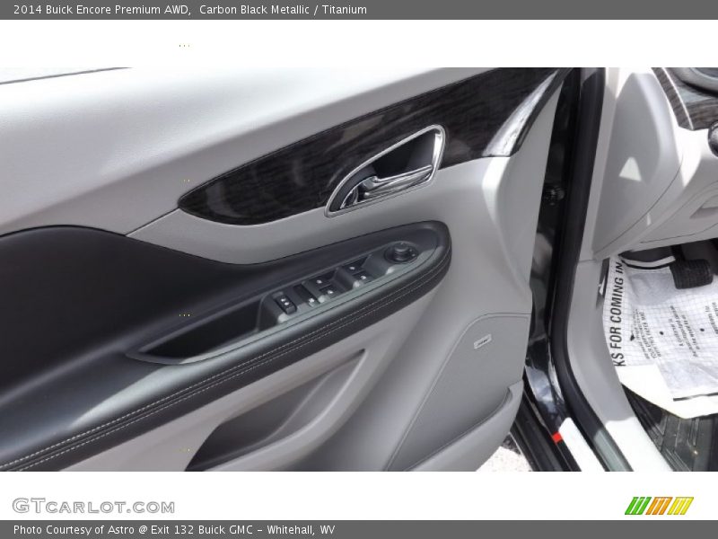 Carbon Black Metallic / Titanium 2014 Buick Encore Premium AWD