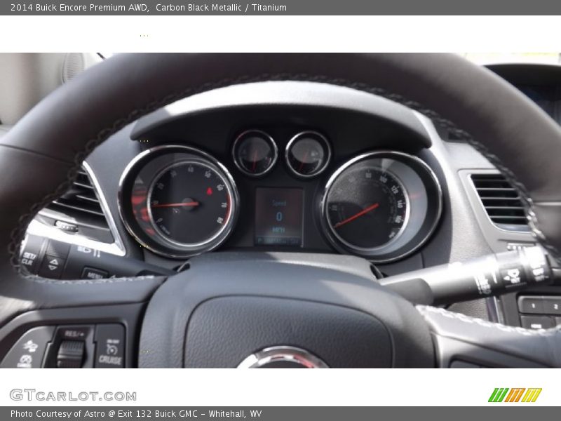 Carbon Black Metallic / Titanium 2014 Buick Encore Premium AWD