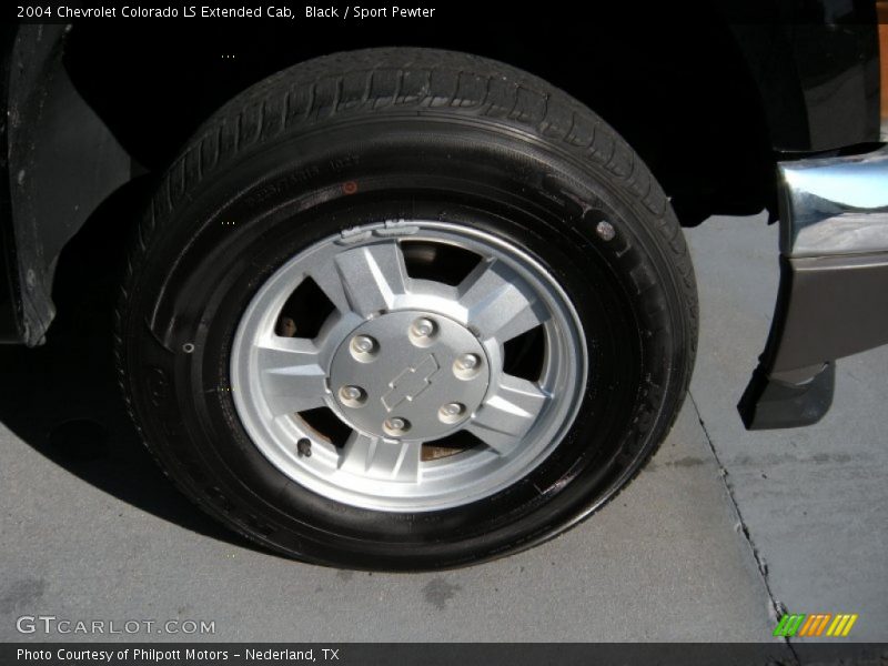 Black / Sport Pewter 2004 Chevrolet Colorado LS Extended Cab
