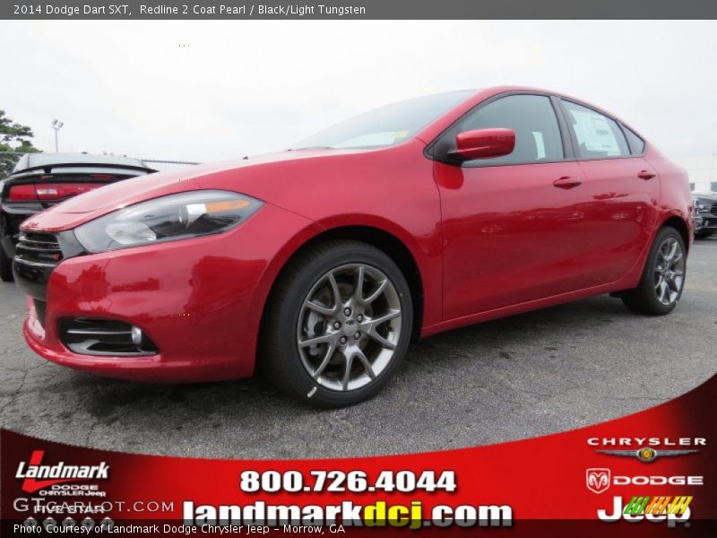 Redline 2 Coat Pearl / Black/Light Tungsten 2014 Dodge Dart SXT