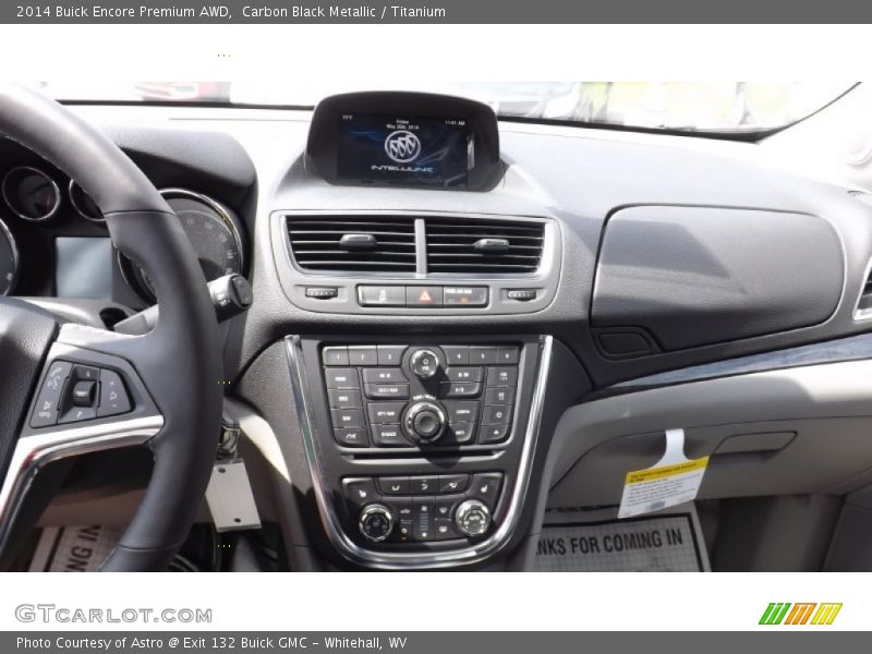 Carbon Black Metallic / Titanium 2014 Buick Encore Premium AWD