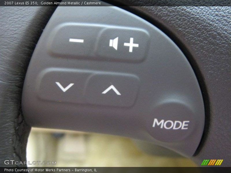 Golden Almond Metallic / Cashmere 2007 Lexus ES 350