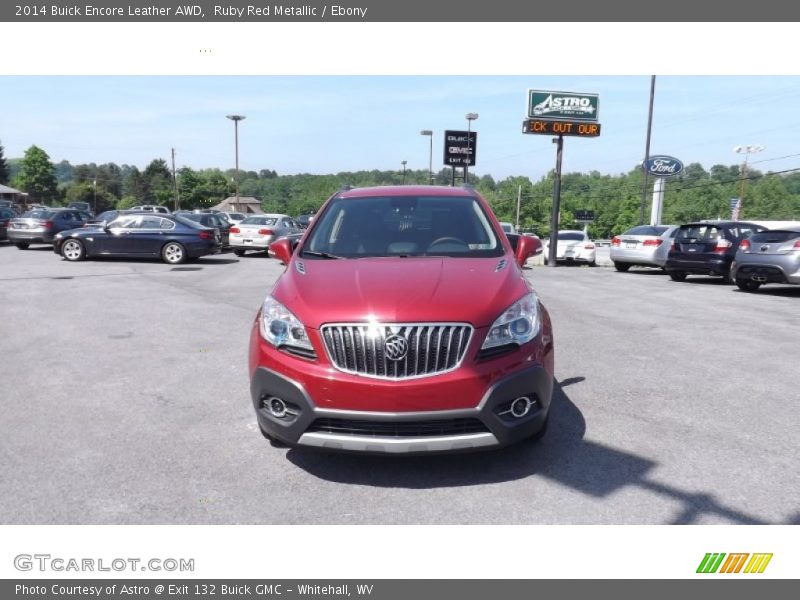 Ruby Red Metallic / Ebony 2014 Buick Encore Leather AWD