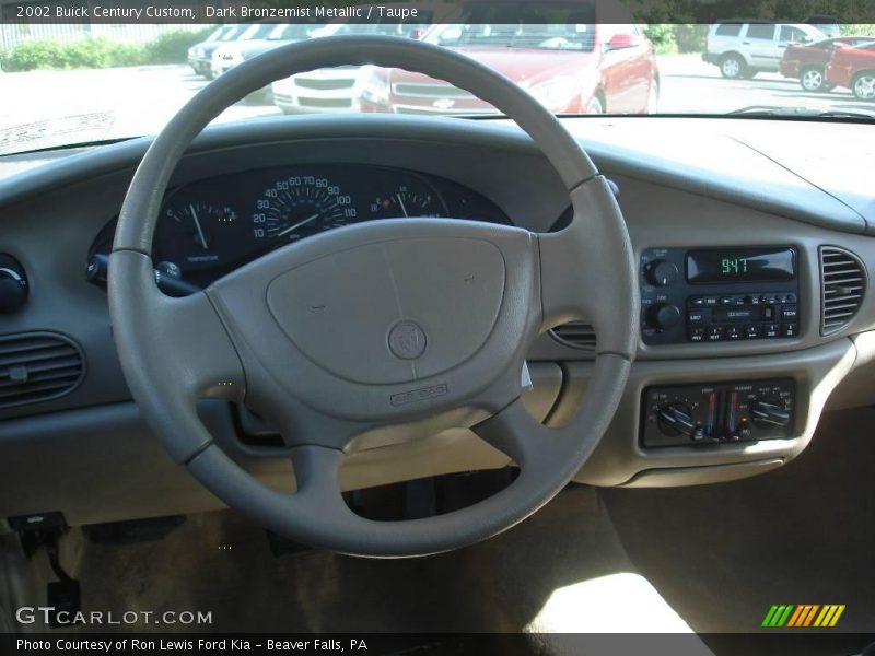 Dark Bronzemist Metallic / Taupe 2002 Buick Century Custom