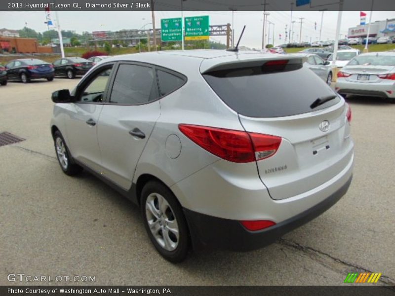 Diamond Silver / Black 2013 Hyundai Tucson GL