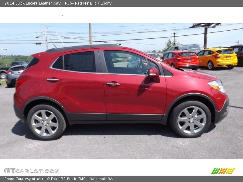  2014 Encore Leather AWD Ruby Red Metallic