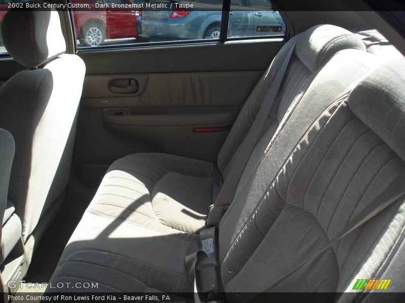 Dark Bronzemist Metallic / Taupe 2002 Buick Century Custom