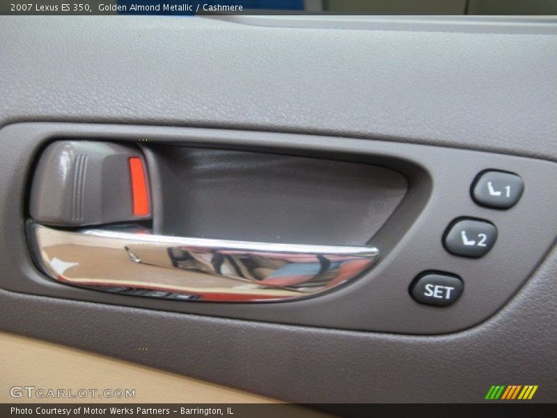 Golden Almond Metallic / Cashmere 2007 Lexus ES 350