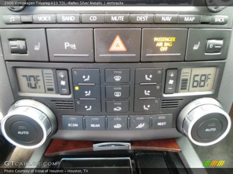 Controls of 2006 Touareg V10 TDI