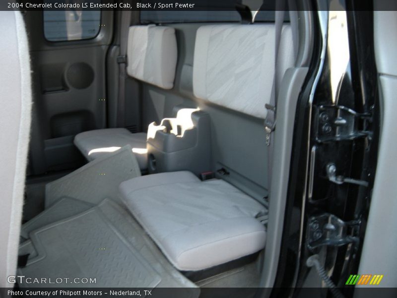 Black / Sport Pewter 2004 Chevrolet Colorado LS Extended Cab