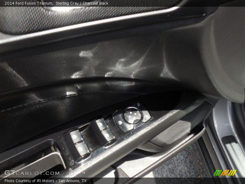Sterling Gray / Charcoal Black 2014 Ford Fusion Titanium