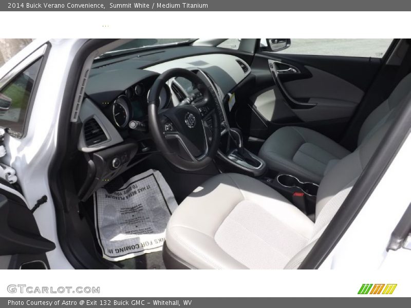 Summit White / Medium Titanium 2014 Buick Verano Convenience
