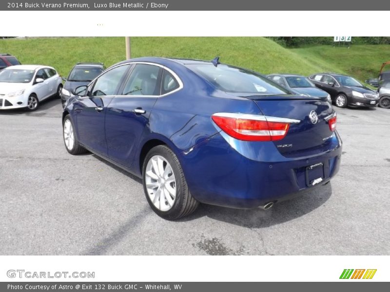Luxo Blue Metallic / Ebony 2014 Buick Verano Premium