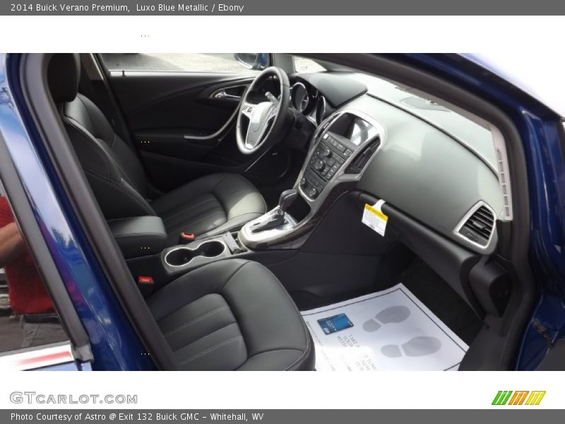 Luxo Blue Metallic / Ebony 2014 Buick Verano Premium