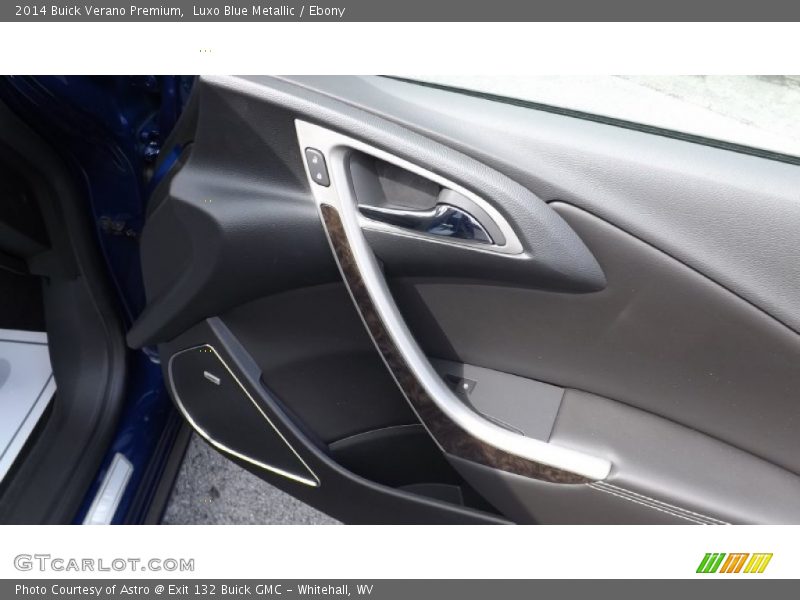 Luxo Blue Metallic / Ebony 2014 Buick Verano Premium