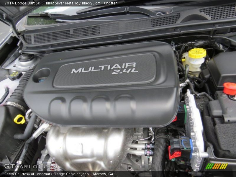 Billet Silver Metallic / Black/Light Tungsten 2014 Dodge Dart SXT