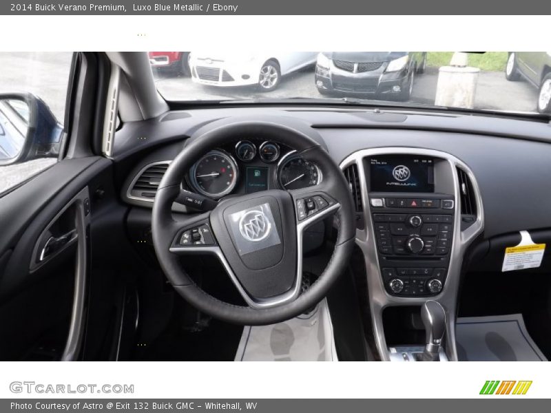 Luxo Blue Metallic / Ebony 2014 Buick Verano Premium