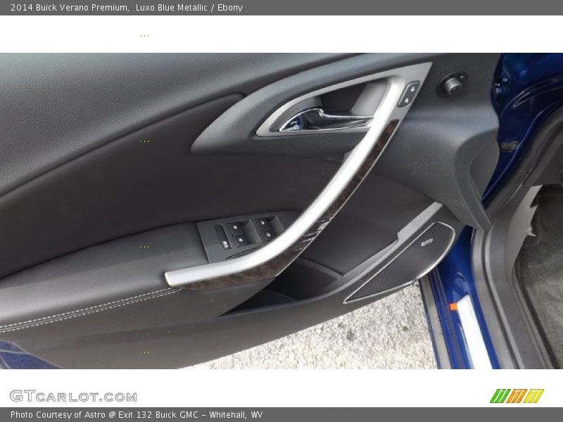 Luxo Blue Metallic / Ebony 2014 Buick Verano Premium