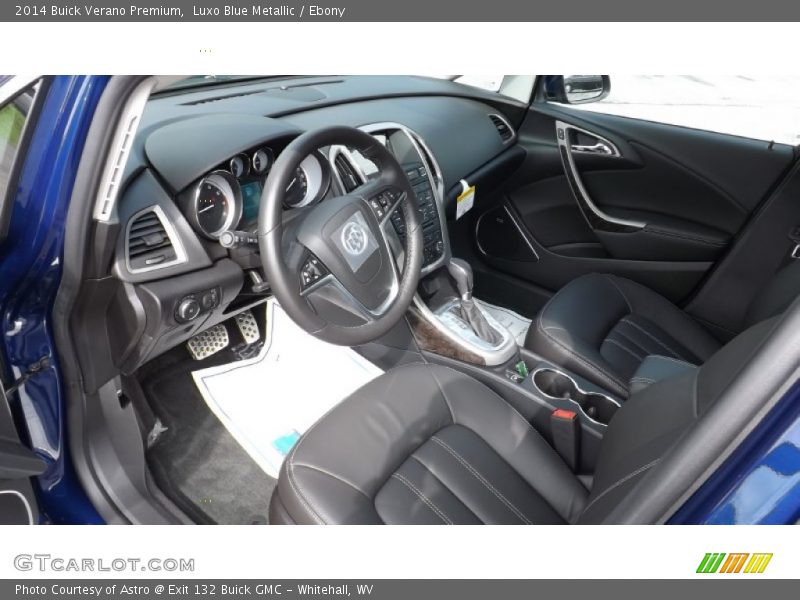 Luxo Blue Metallic / Ebony 2014 Buick Verano Premium