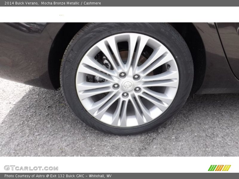 Mocha Bronze Metallic / Cashmere 2014 Buick Verano