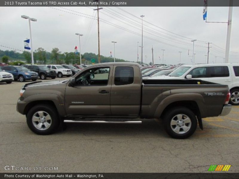 2013 Tacoma V6 TRD Access Cab 4x4 Pyrite Mica