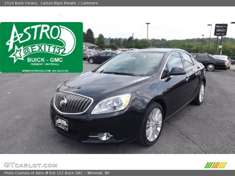 Carbon Black Metallic / Cashmere 2014 Buick Verano