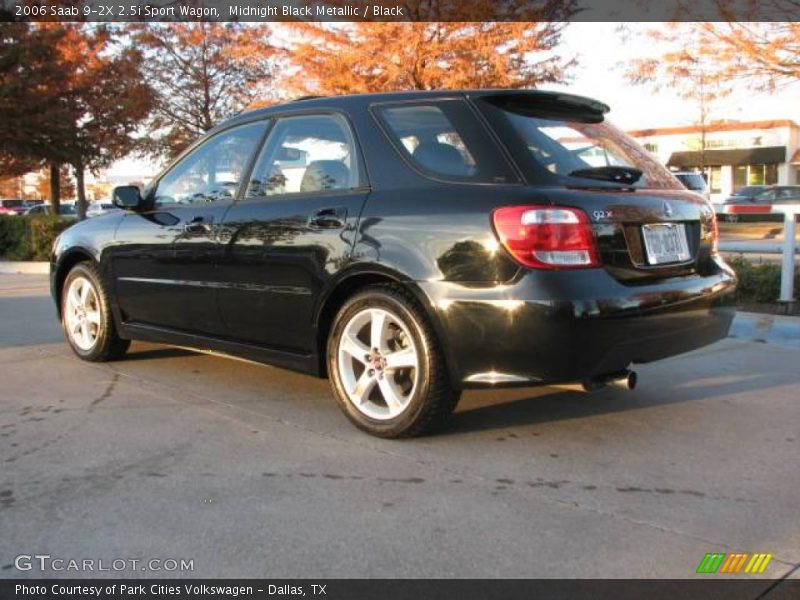 Midnight Black Metallic / Black 2006 Saab 9-2X 2.5i Sport Wagon