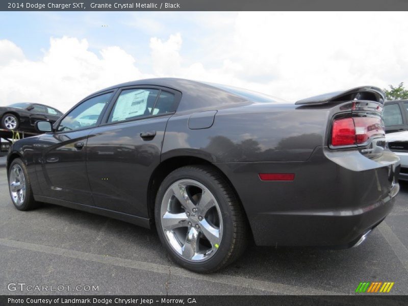 Granite Crystal Metallic / Black 2014 Dodge Charger SXT