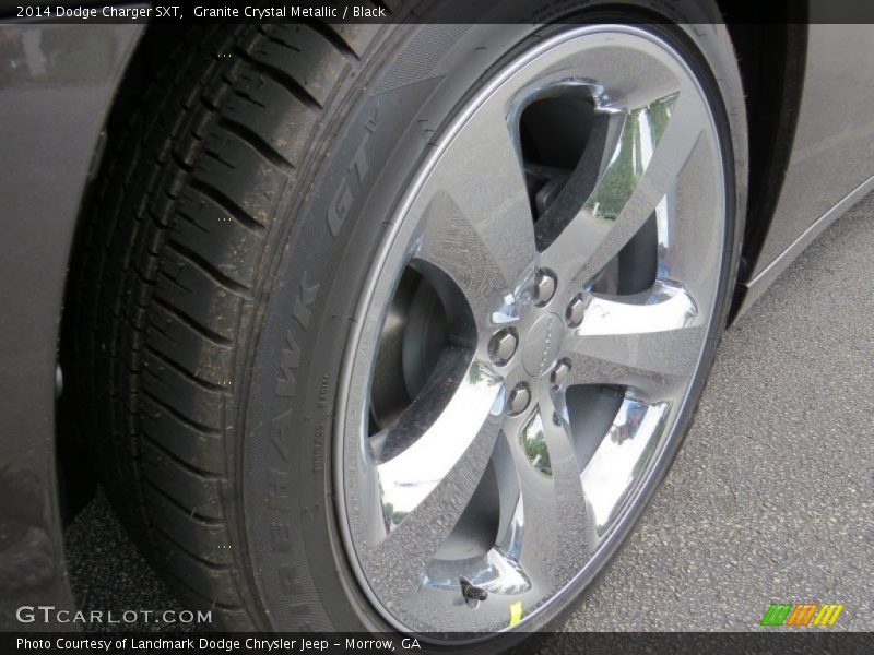 Granite Crystal Metallic / Black 2014 Dodge Charger SXT
