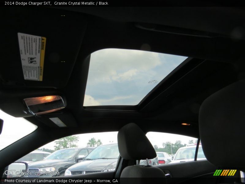 Granite Crystal Metallic / Black 2014 Dodge Charger SXT