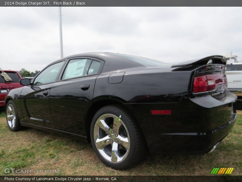 Pitch Black / Black 2014 Dodge Charger SXT