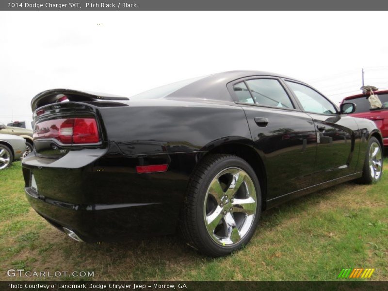 Pitch Black / Black 2014 Dodge Charger SXT