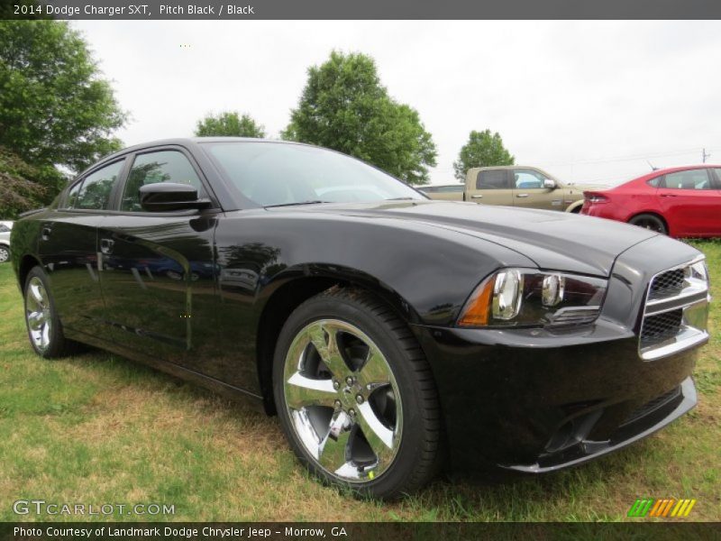 Pitch Black / Black 2014 Dodge Charger SXT