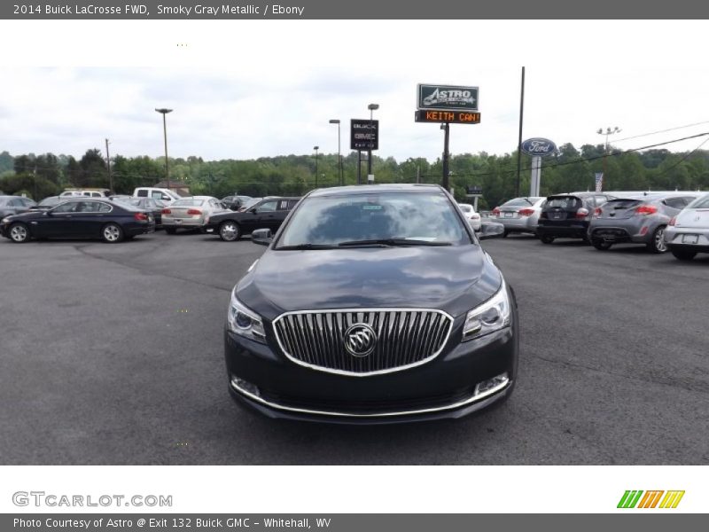 Smoky Gray Metallic / Ebony 2014 Buick LaCrosse FWD