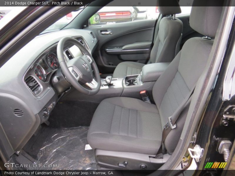 Pitch Black / Black 2014 Dodge Charger SXT