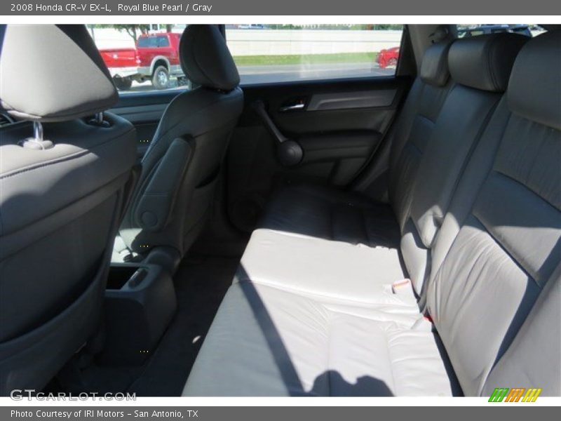 Royal Blue Pearl / Gray 2008 Honda CR-V EX-L