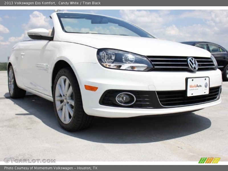 Candy White / Titan Black 2013 Volkswagen Eos Komfort