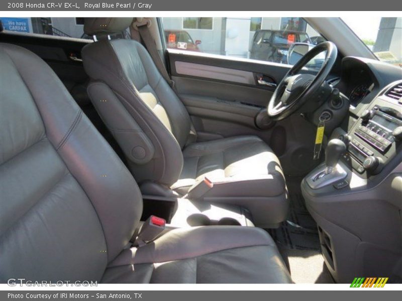 Royal Blue Pearl / Gray 2008 Honda CR-V EX-L