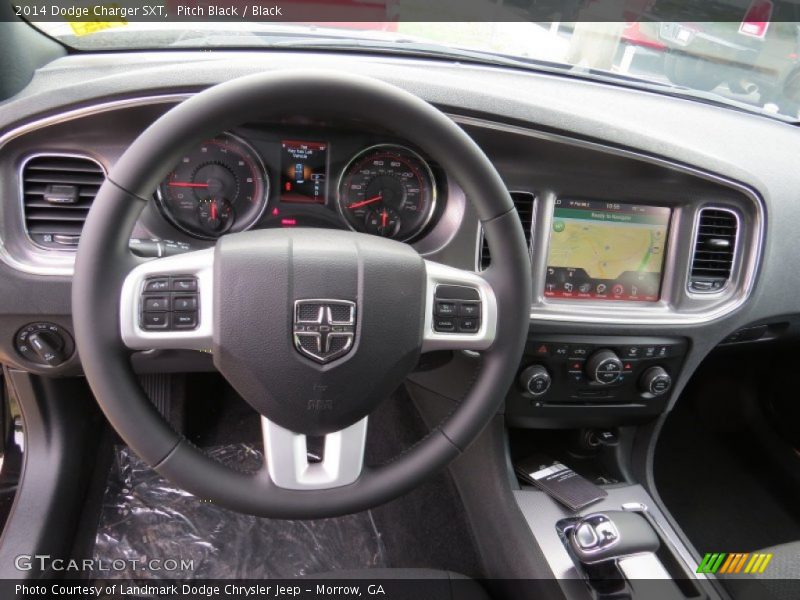 Pitch Black / Black 2014 Dodge Charger SXT