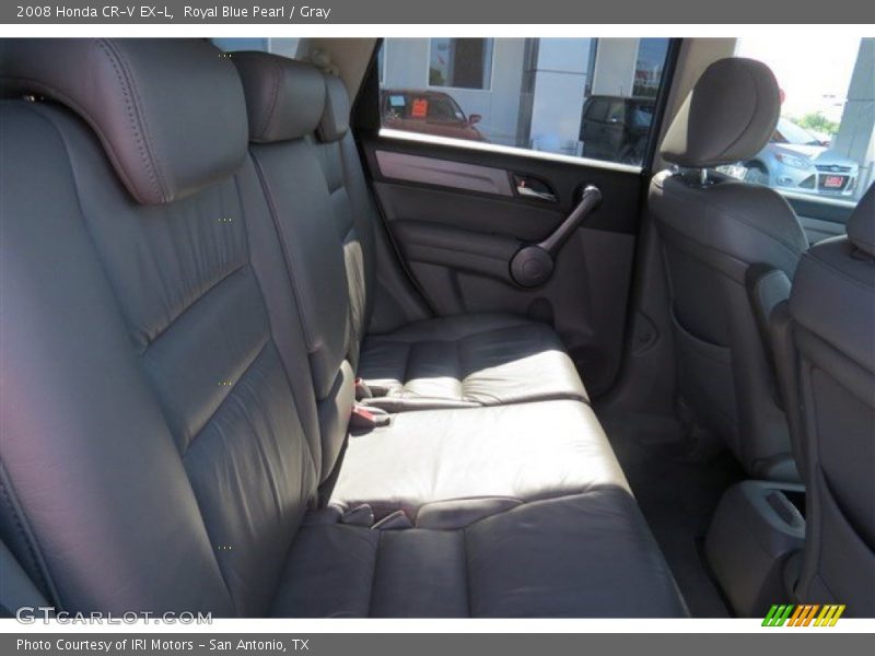 Royal Blue Pearl / Gray 2008 Honda CR-V EX-L