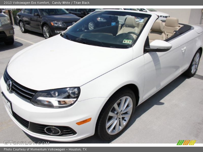 Candy White / Titan Black 2013 Volkswagen Eos Komfort