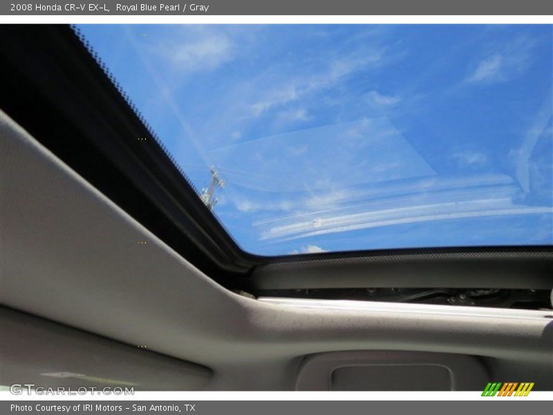 Royal Blue Pearl / Gray 2008 Honda CR-V EX-L