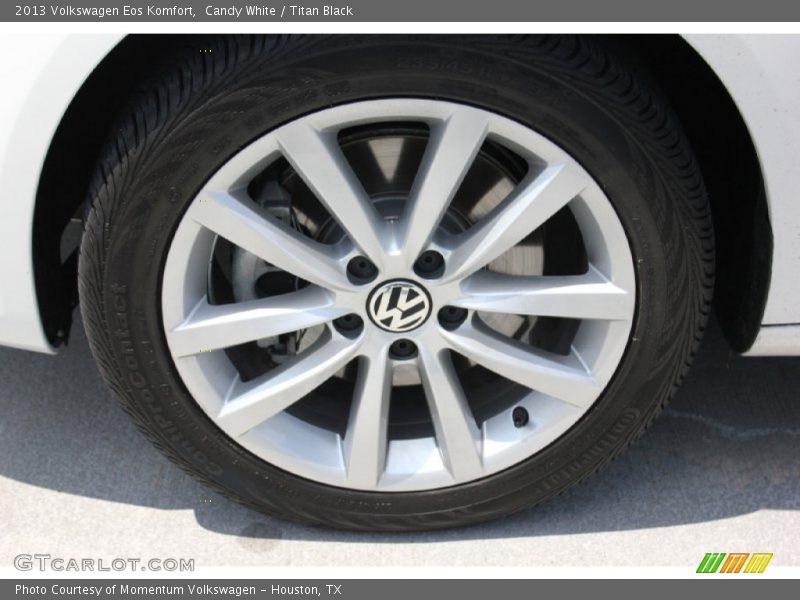 Candy White / Titan Black 2013 Volkswagen Eos Komfort