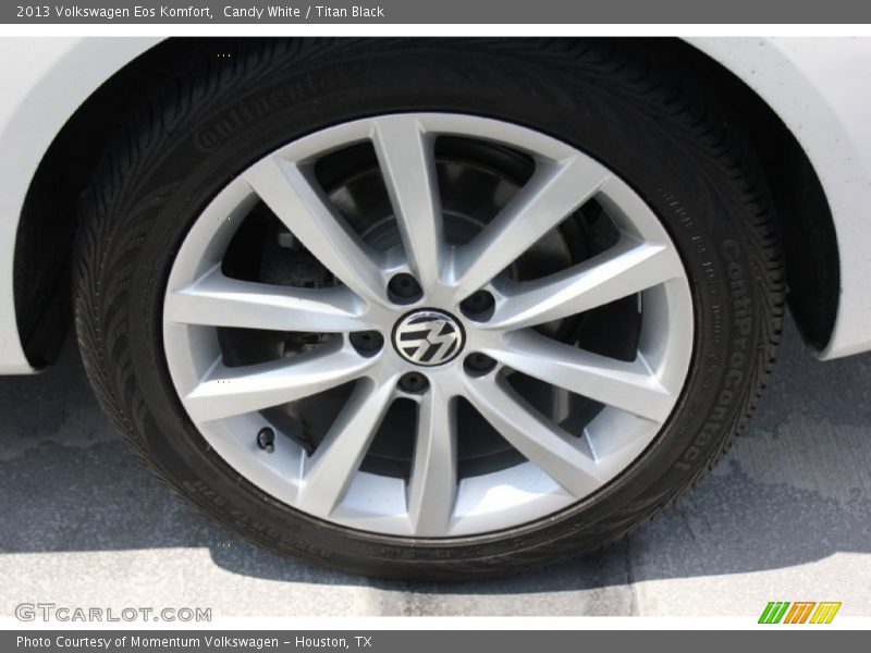 Candy White / Titan Black 2013 Volkswagen Eos Komfort