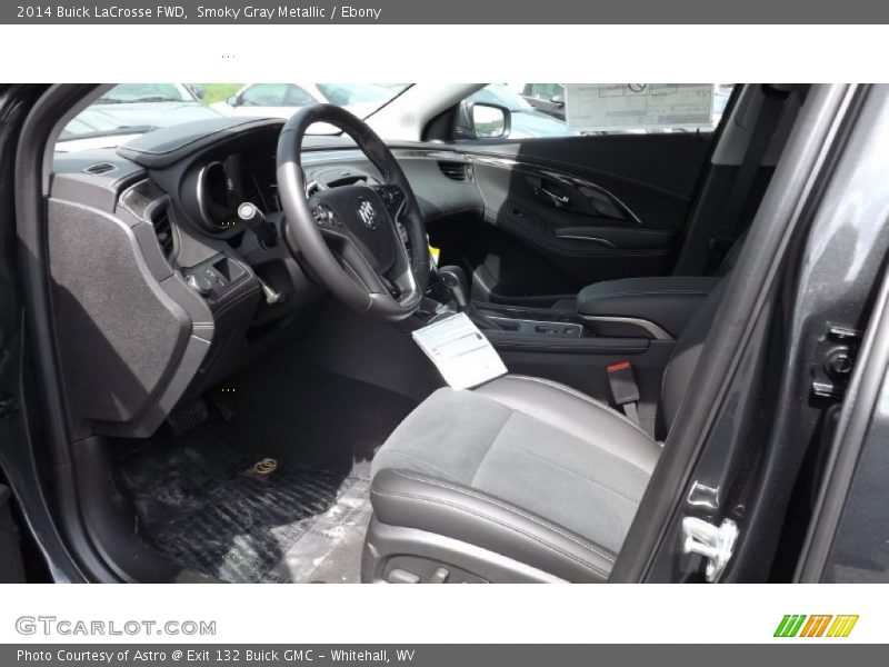 Smoky Gray Metallic / Ebony 2014 Buick LaCrosse FWD