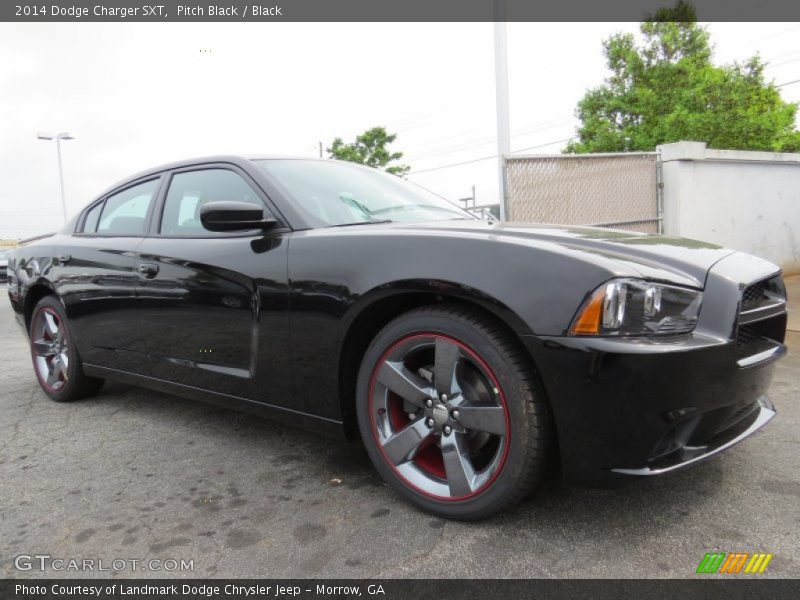 Pitch Black / Black 2014 Dodge Charger SXT